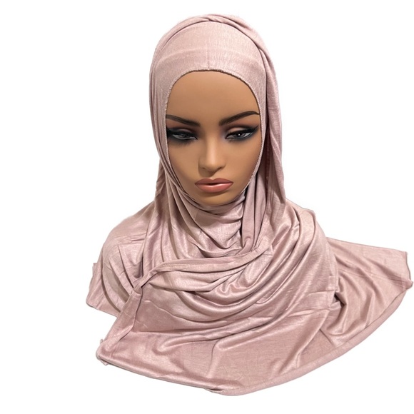 - Hijab Beige Jersey Material Made in Dubai UAE 2/$20 - Picture 4 of 4